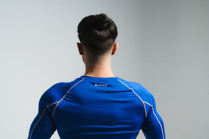 Rich Blue slim-Fit  long sleeve