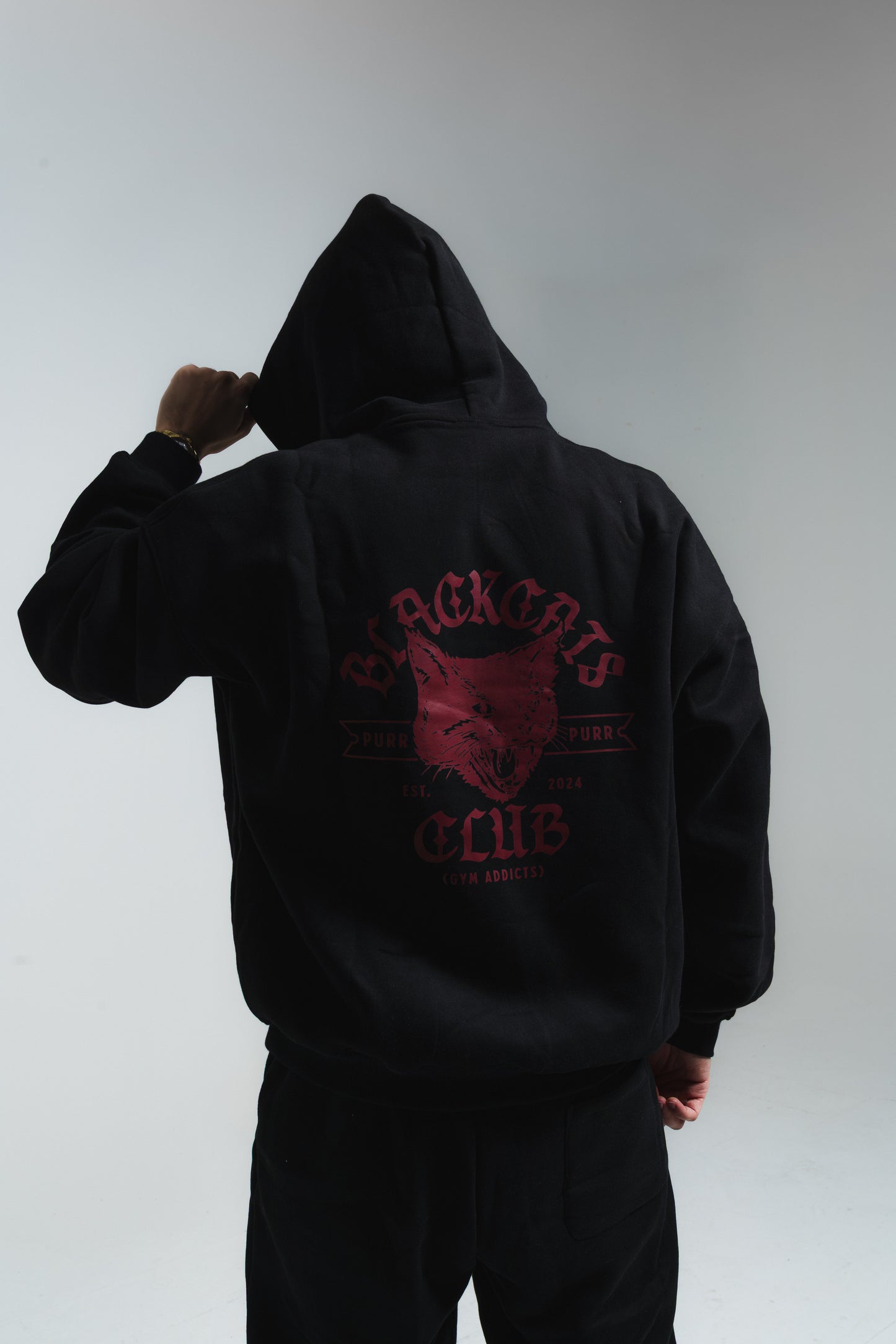 BCCLUB Black hoodie