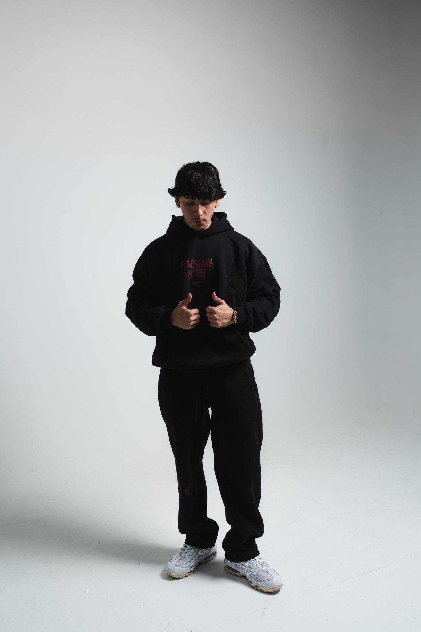 BCCLUB Black Sweatpants