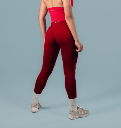 Wine Jaguar legging