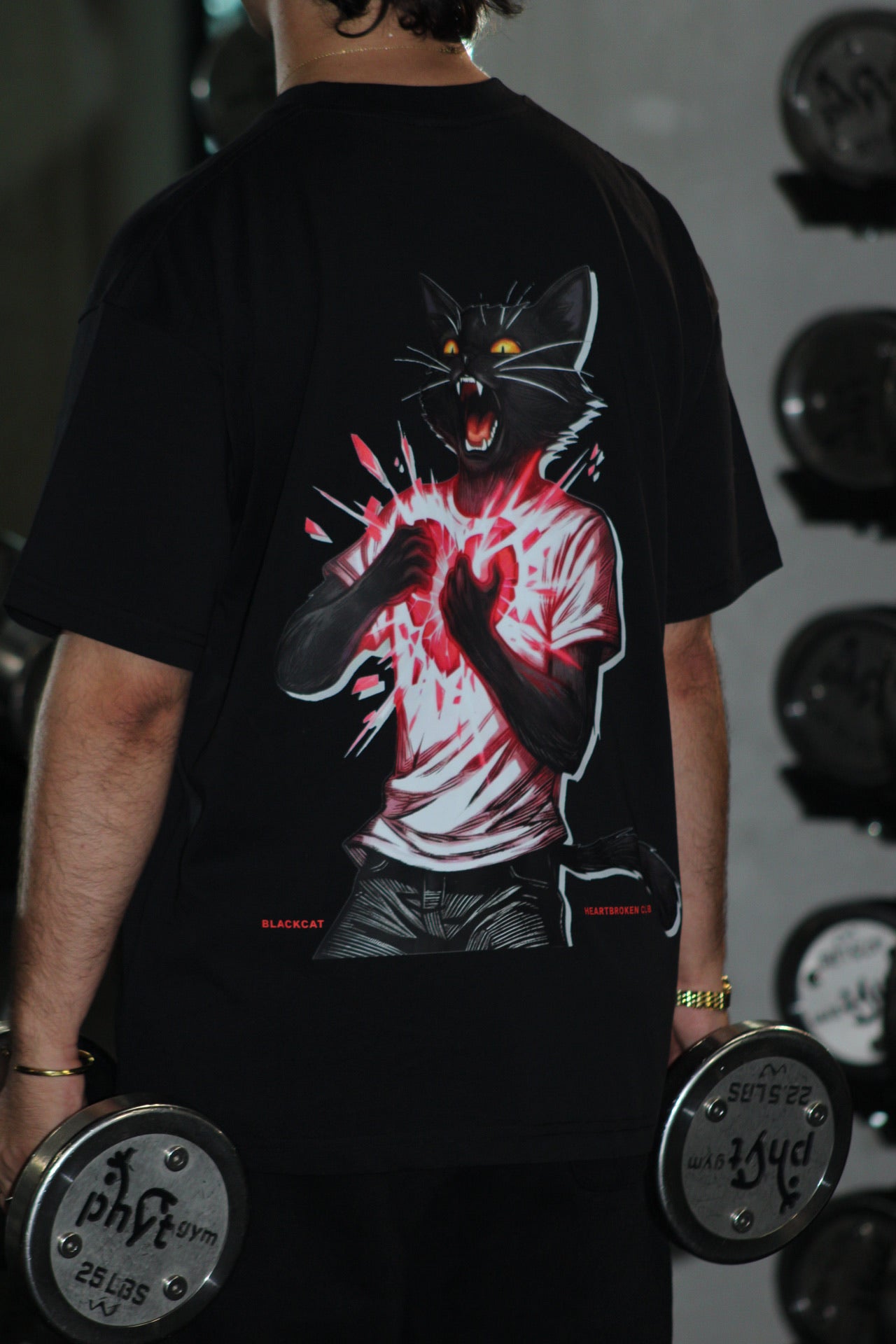 Heartbroken club shirt BLACK