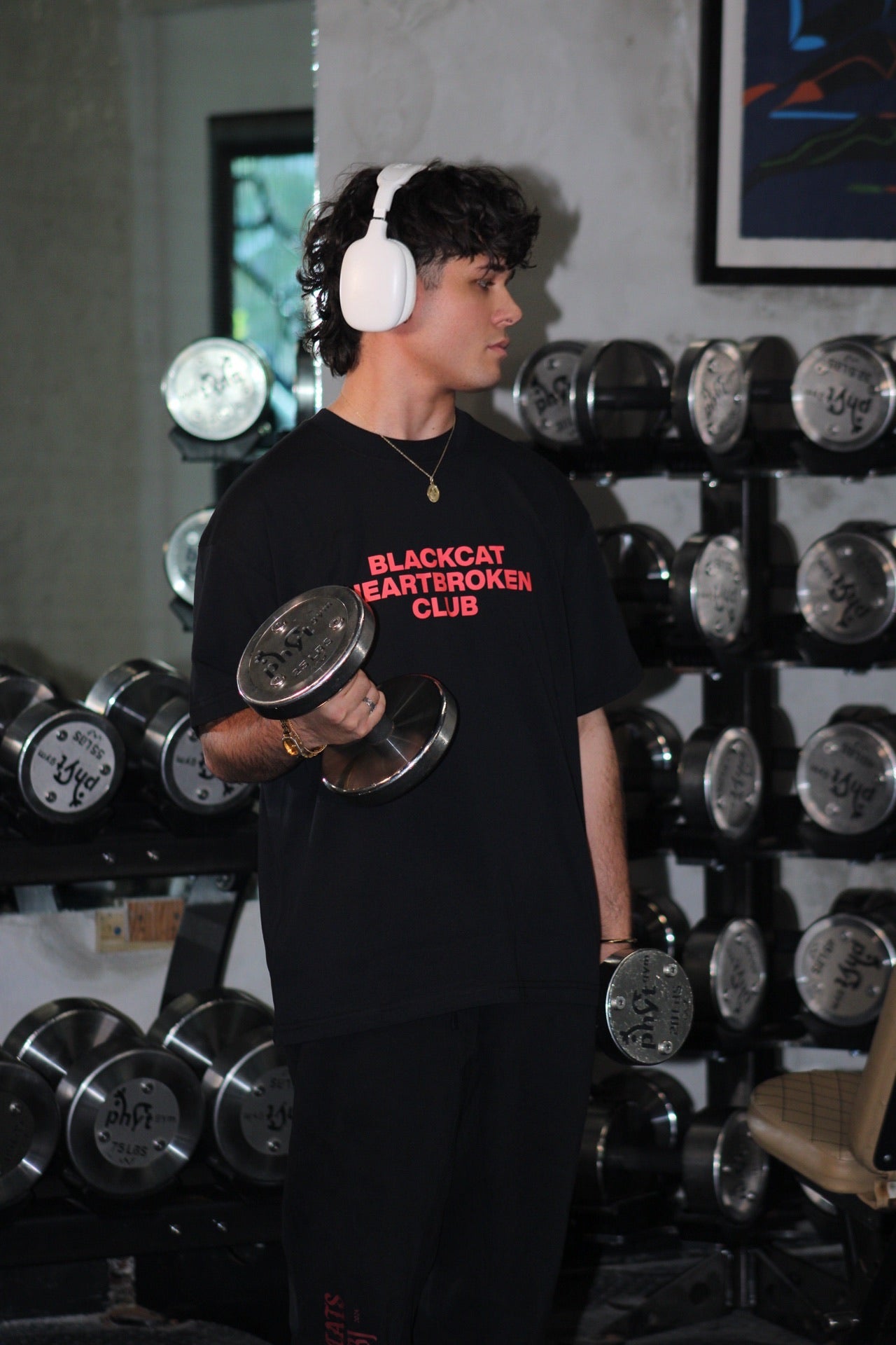 Heartbroken club shirt BLACK