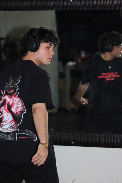 Heartbroken club shirt BLACK