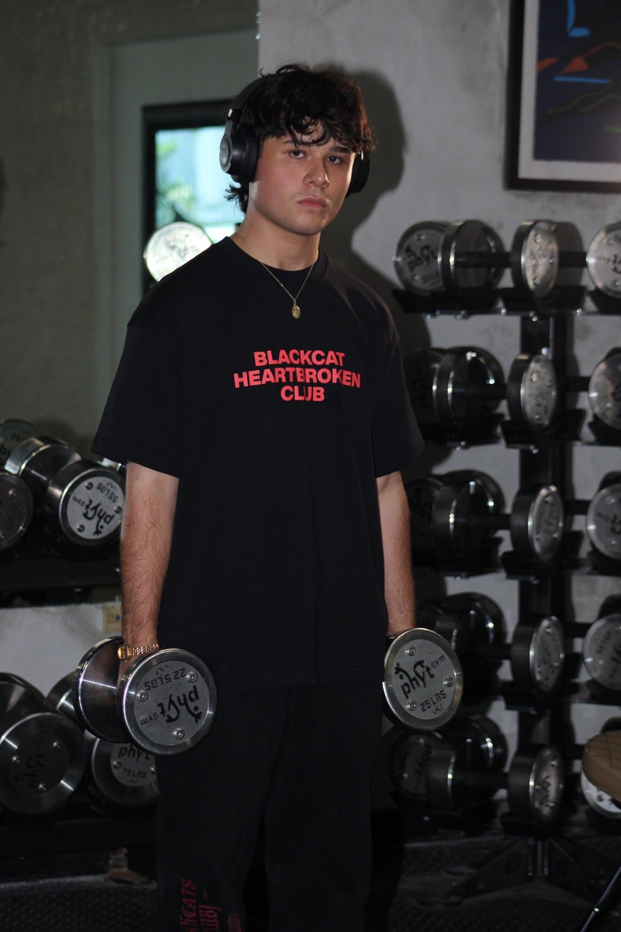 Heartbroken club shirt BLACK