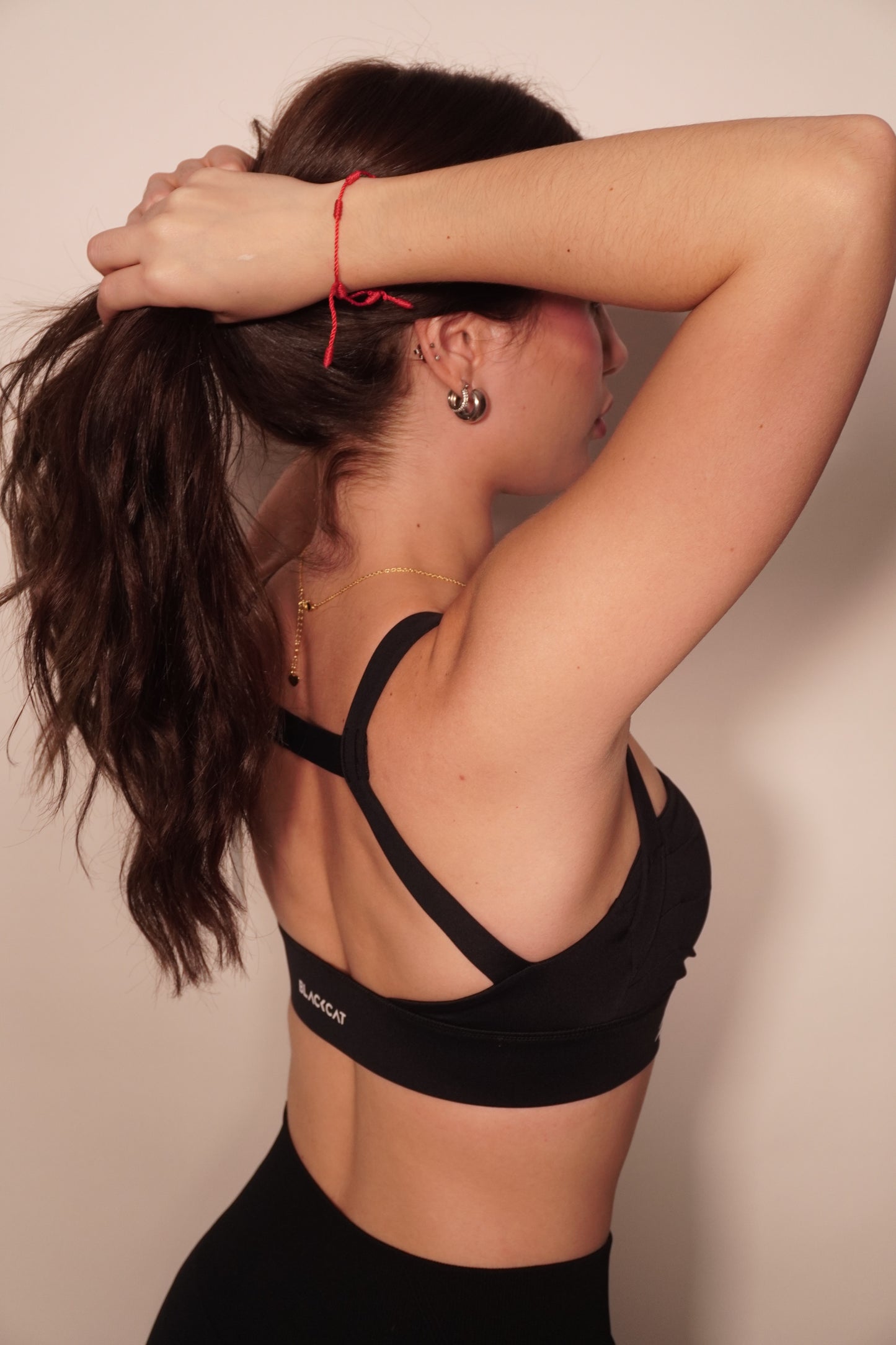 Panther grip sport bra