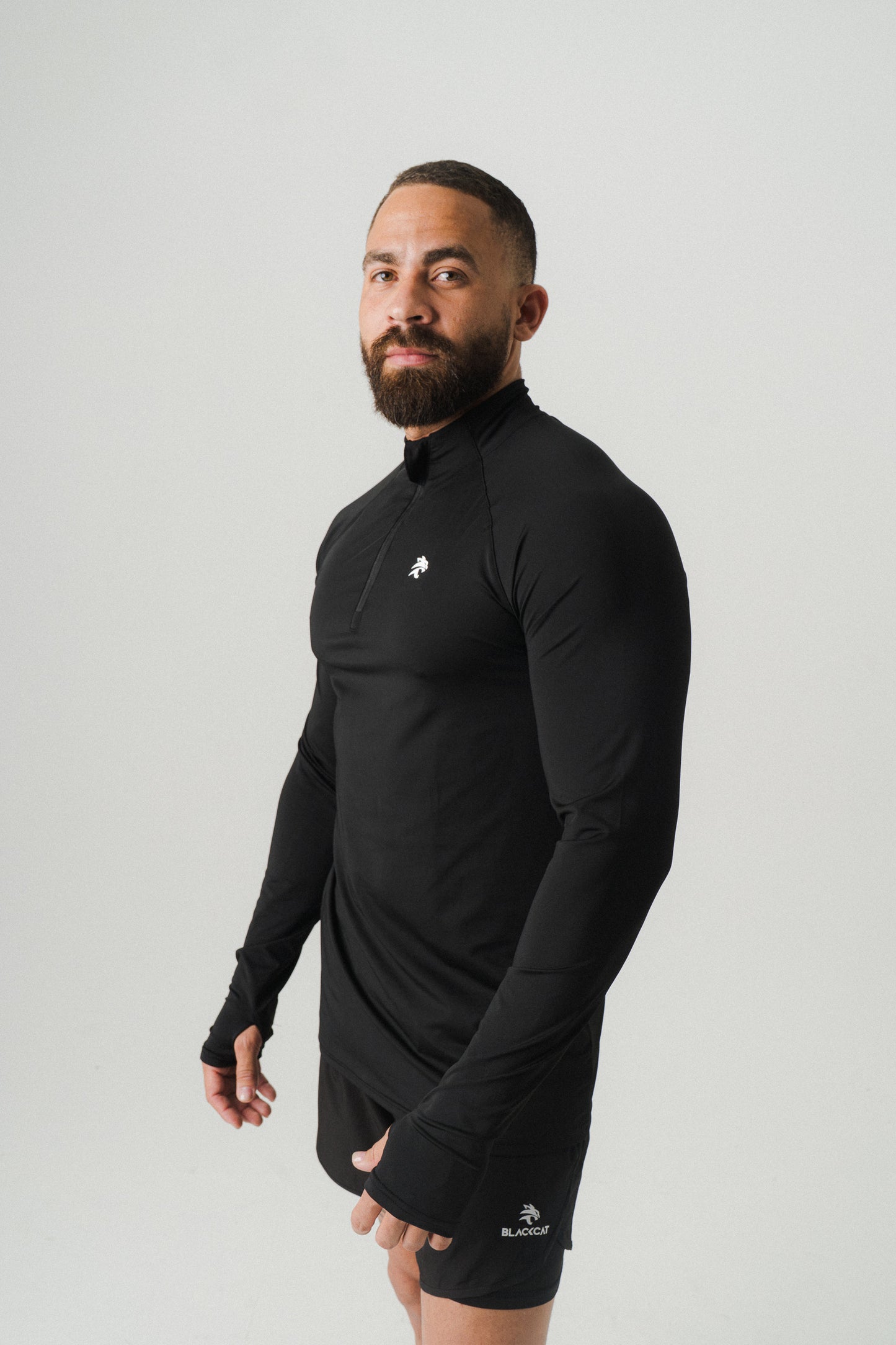 Black Panther Quarter Zip