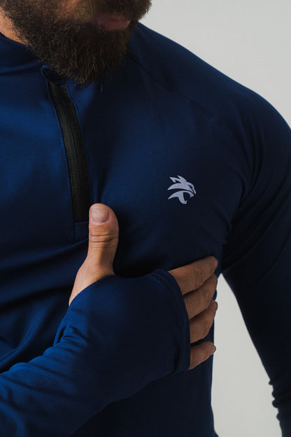 Midnight Blue Quarter Zip